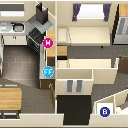 Lagooncombe Modern And Cosy *